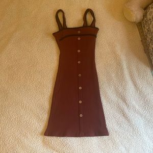 Derek heart body con casual dress